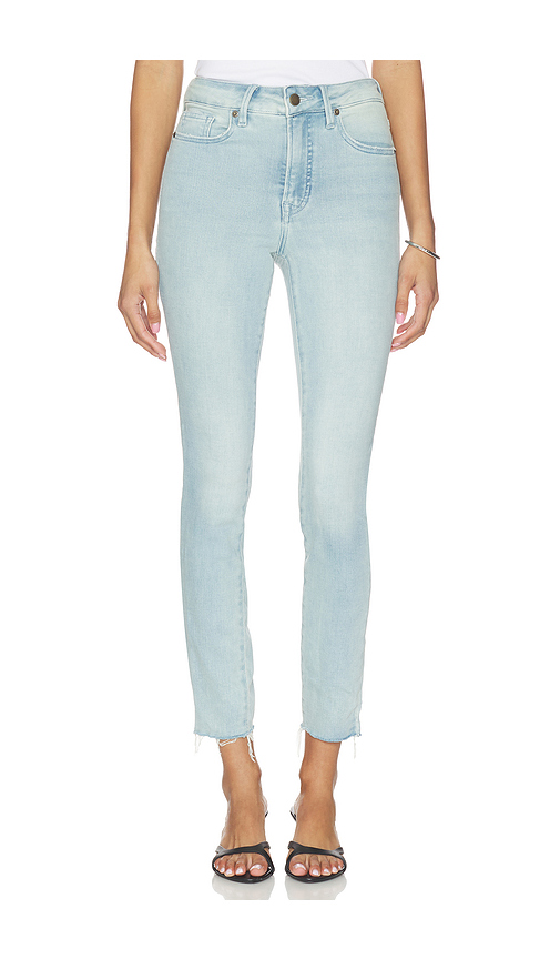 Good American Soft Tech Good Legs Skinny Jeans in Indigo1129. 0 also , 4, 6