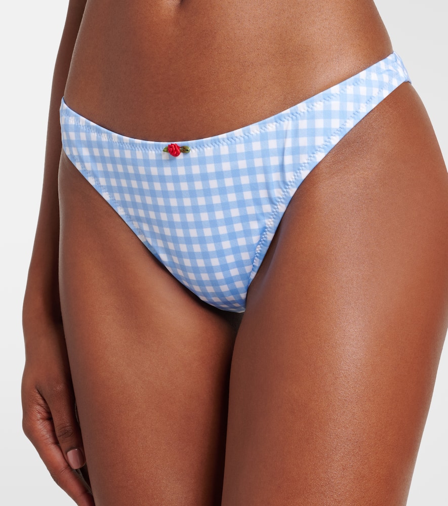 Esme gingham bikini bottoms