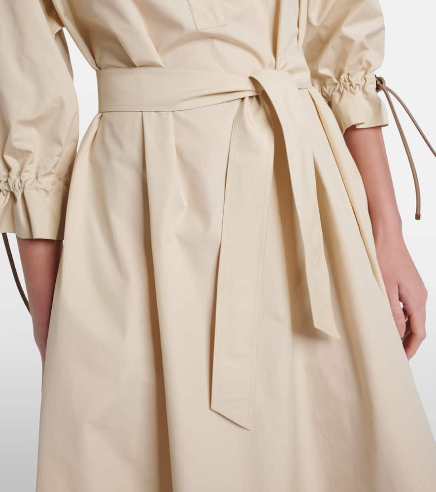 Mirto oversized cotton poplin shirt dress
