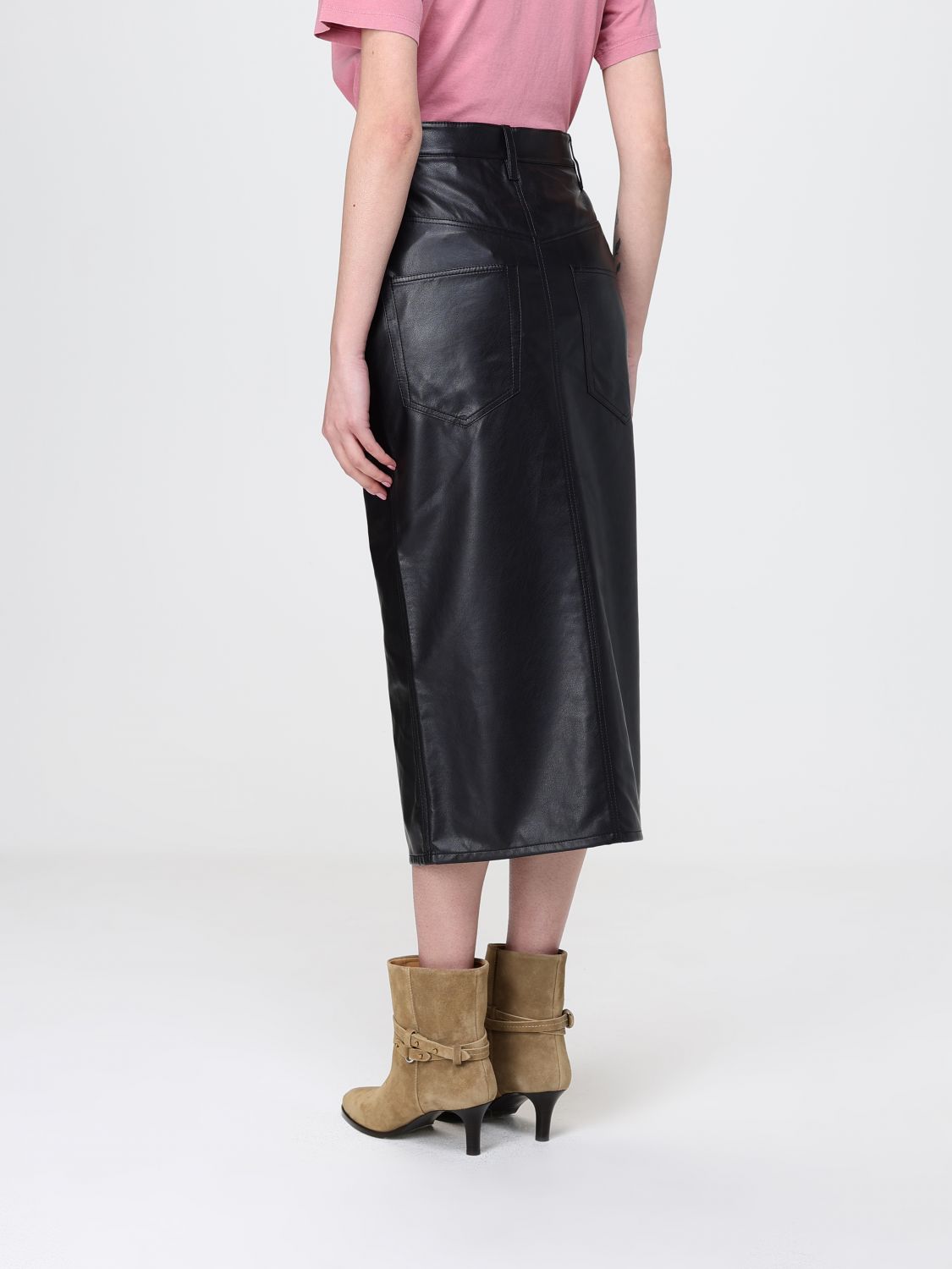 Skirt Woman color Black