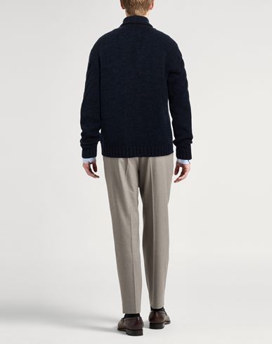 Man Cardigan Midnight blue Size 40 Virgin Wool, Cashmere