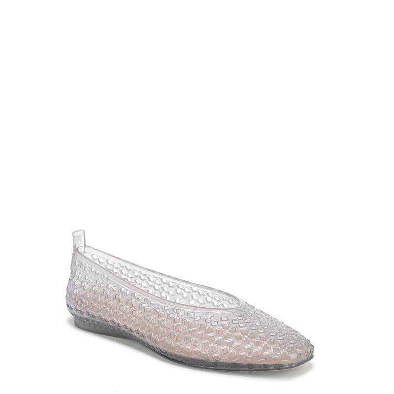 Women's Carla-Jelly Ballet Flat Shoes (Clear Jelly)