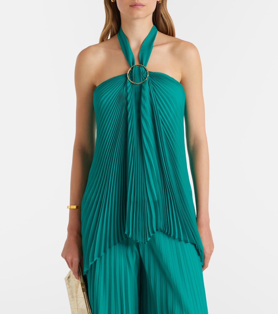 Valzer pleated top