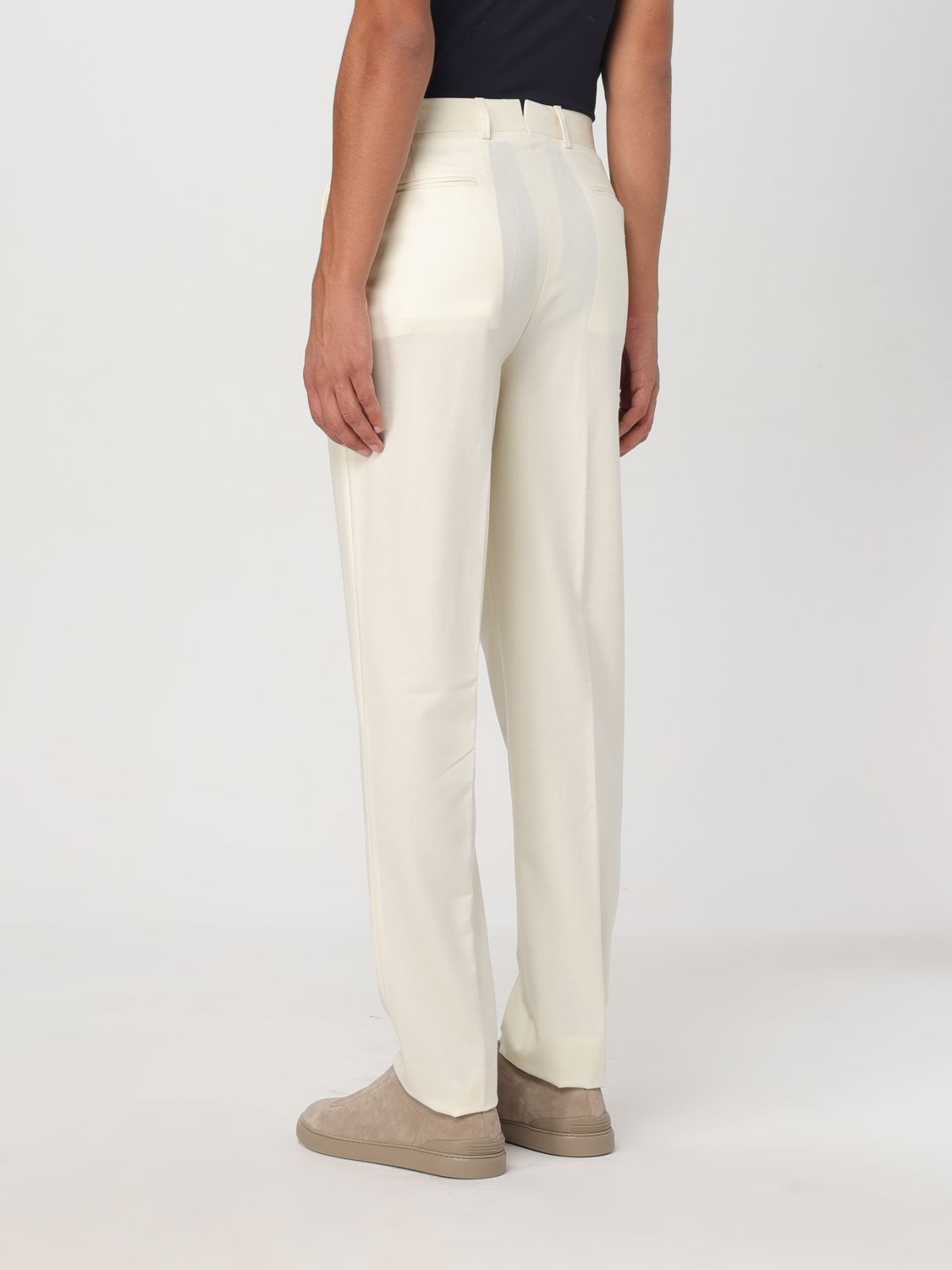 Tapered trousers - Neutrals
