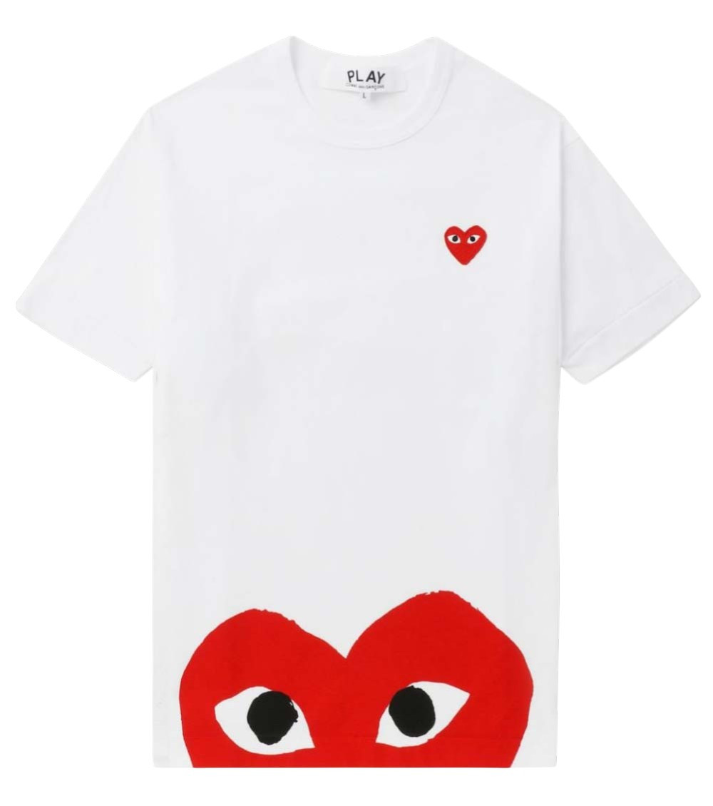 White Graphic Crew Neck T-Shirt