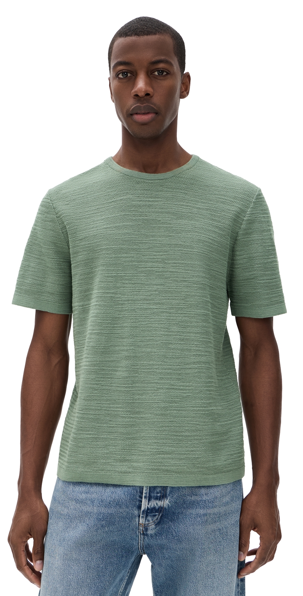 Theo Shirt Silver Sage