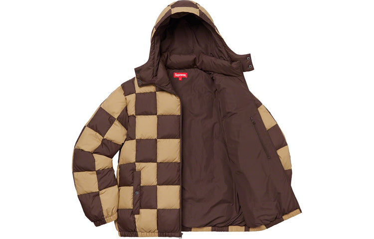 FW19 Week 17 Checkerboard Puffy Jacket
