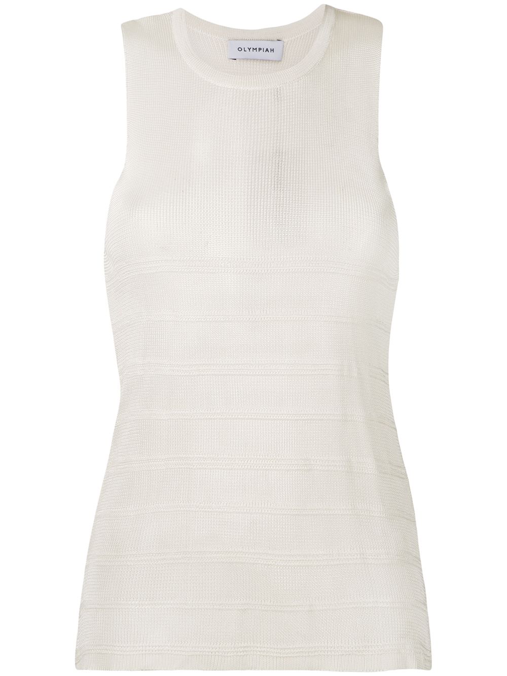 Oseille knit tank - White