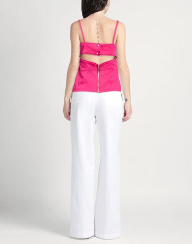 Woman Top Fuchsia Size 10 Viscose, Nylon, Elastane