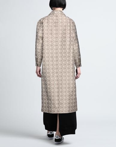 Woman Overcoat & Trench Coat Beige Size M Cotton, Polyester, Polyamide