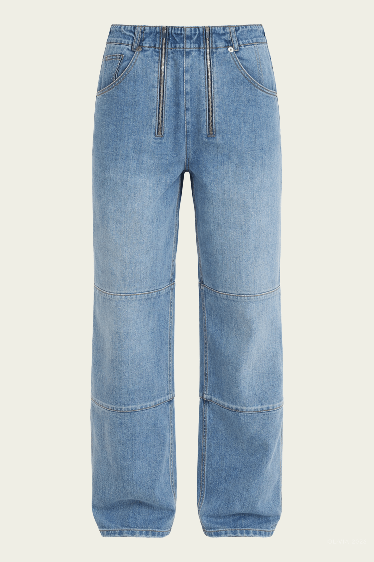 Classic Wash Denim Fischer Jean in Classic Blue