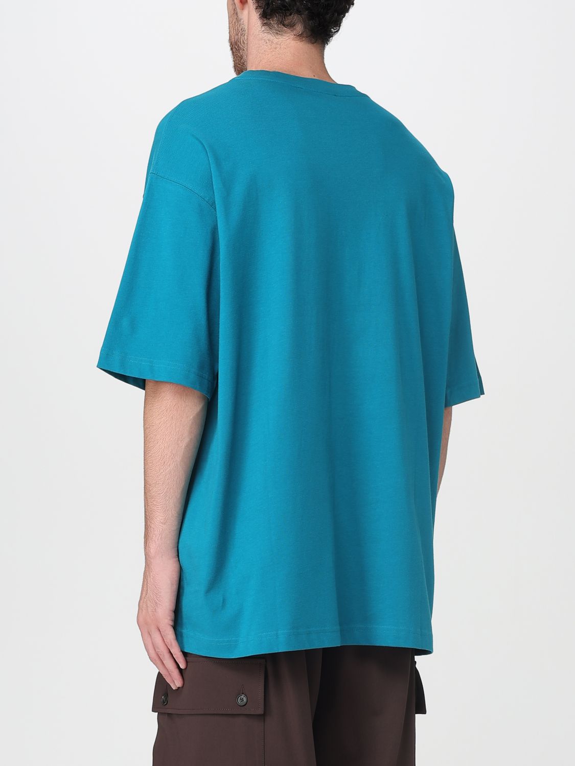 T-Shirt Men color Green