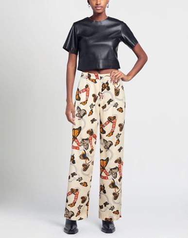 Woman Pants Ivory