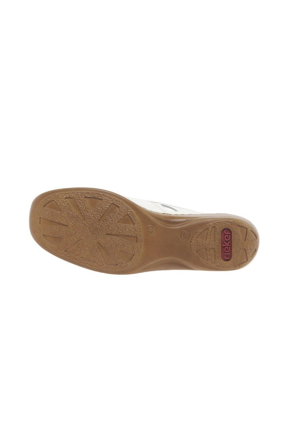 Rieker Women's 'Denise' Slip On Vamp Shoes in White