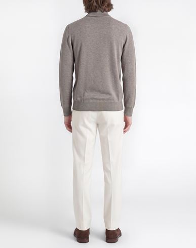 Man Turtleneck Grey Size 36 Geelong Wool