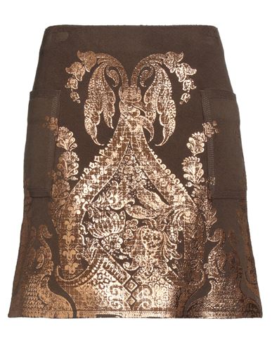 Woman Mini skirt Light brown Size 2 Wool, Cashmere