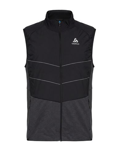 Man Vest Black Size L Polyamide