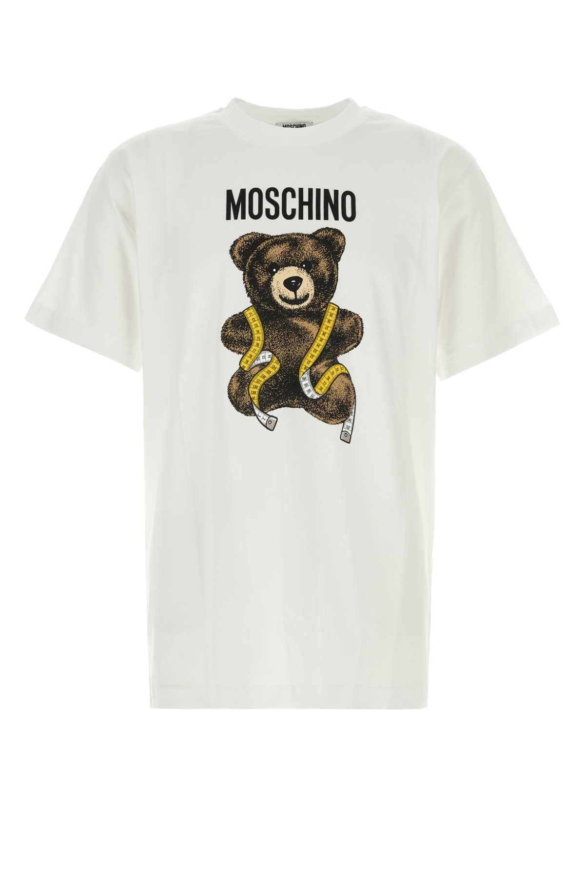 Logo-Graphic Cotton T-Shirt — White