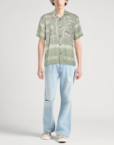 Man Shirt Sage green Size M Tencel