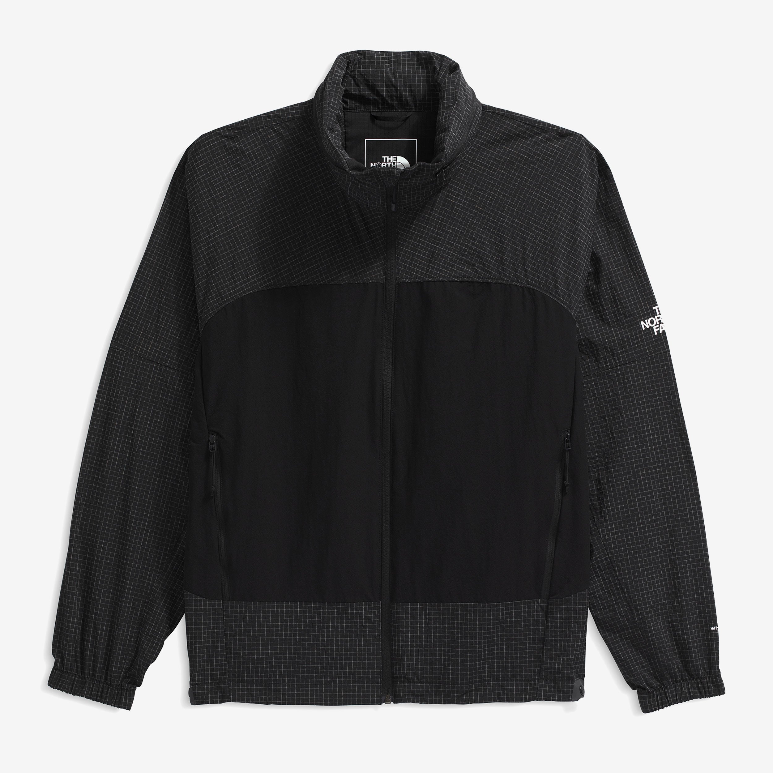 The North Face Hike Utility Wind Jacket - TNF Black - male