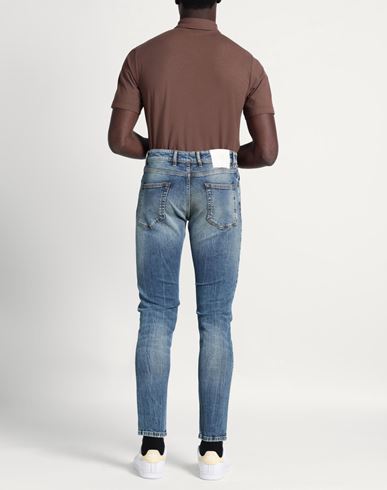 Man Jeans Blue Size 31 Cotton, Elastane
