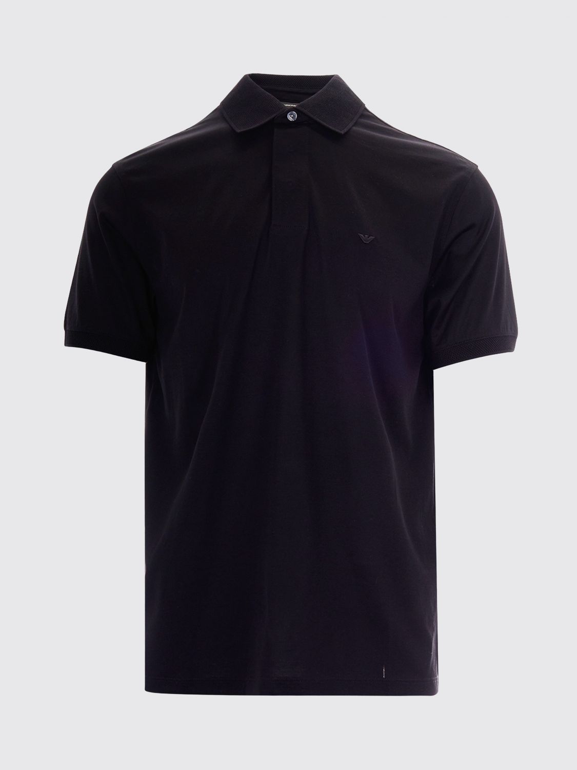 Polo Shirt Men color Black