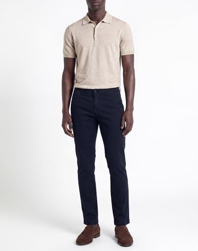 Jacob Cohёn Man Pants Navy Size 34 Cotton, Elastane, Polyester
