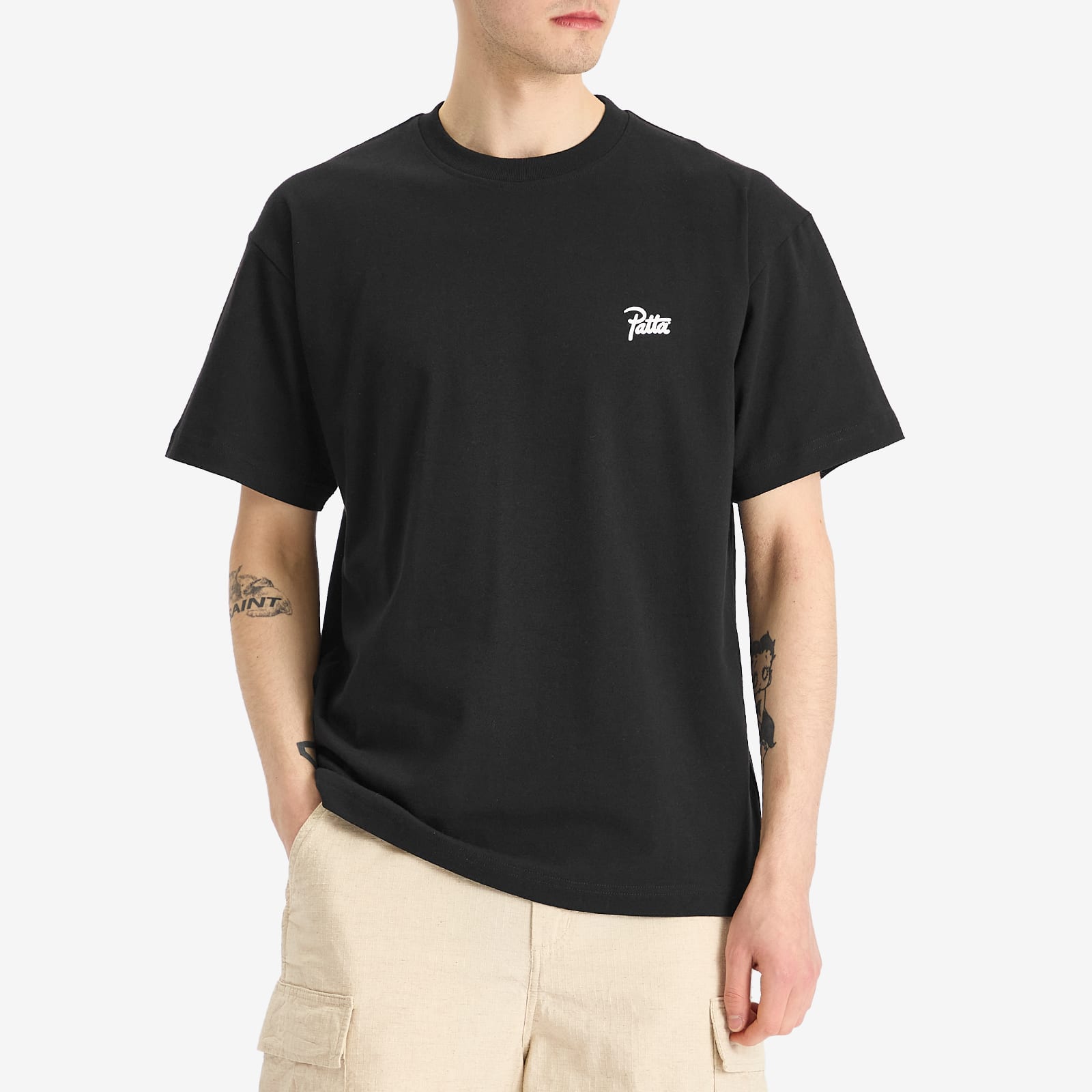 Patta Men's Bark T-Shirt in Black