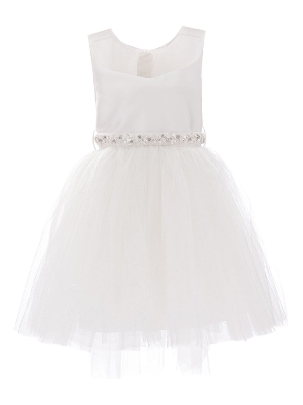 Sabrina tulle dress - White
