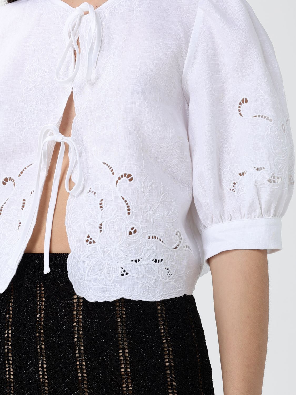 Top Woman color White