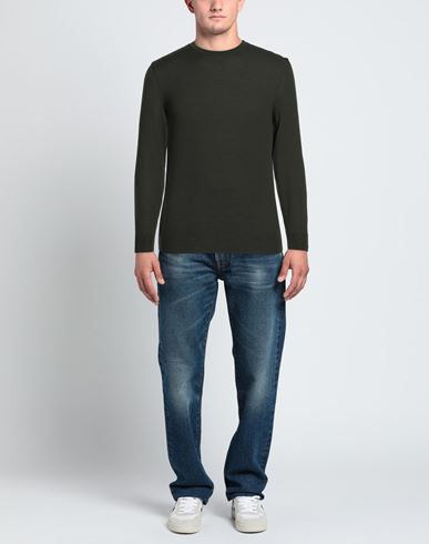 Man Sweater Military green