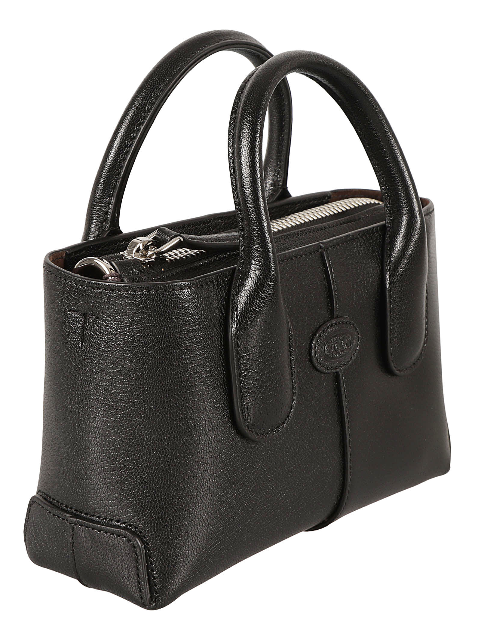 Logo Patch Top Zip Tote