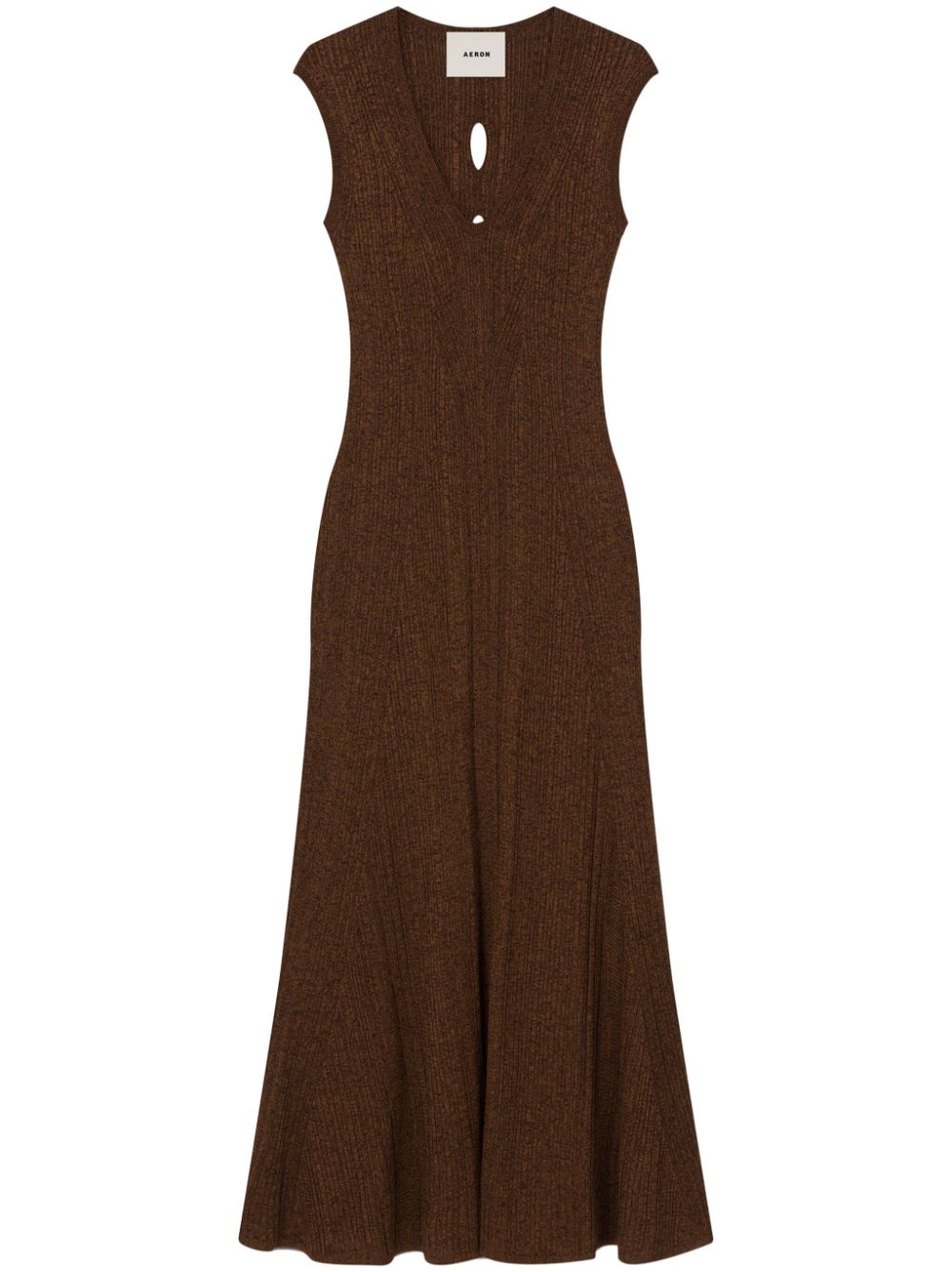 Jasper maxi dress - Brown