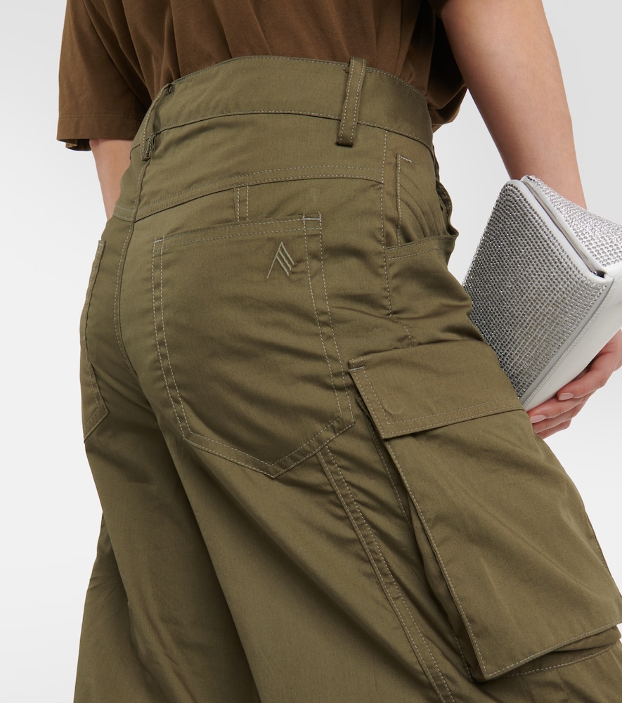 Fern cotton poplin cargo pants