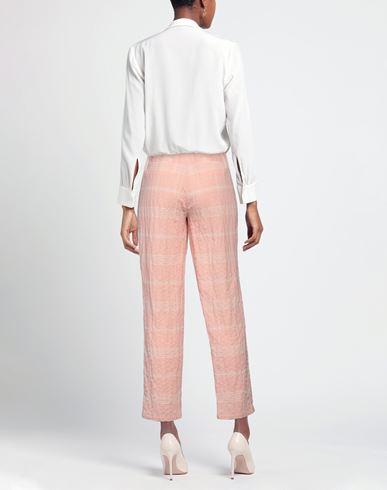 Woman Pants Blush Size 6 Cotton, Polyester, Elastane