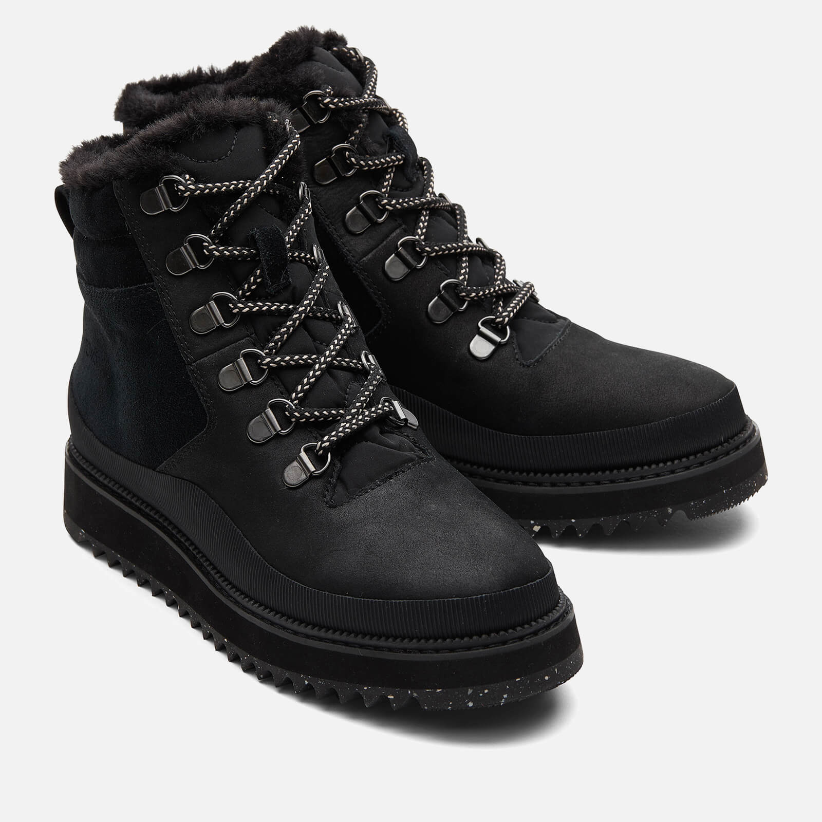 TOMS Women's Mojave Suede and Leather Hiking Style Boot