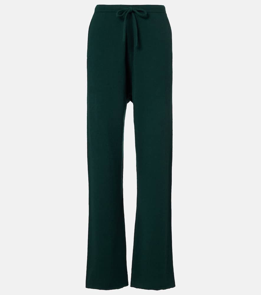 N°142 Run cashmere-blend sweatpants