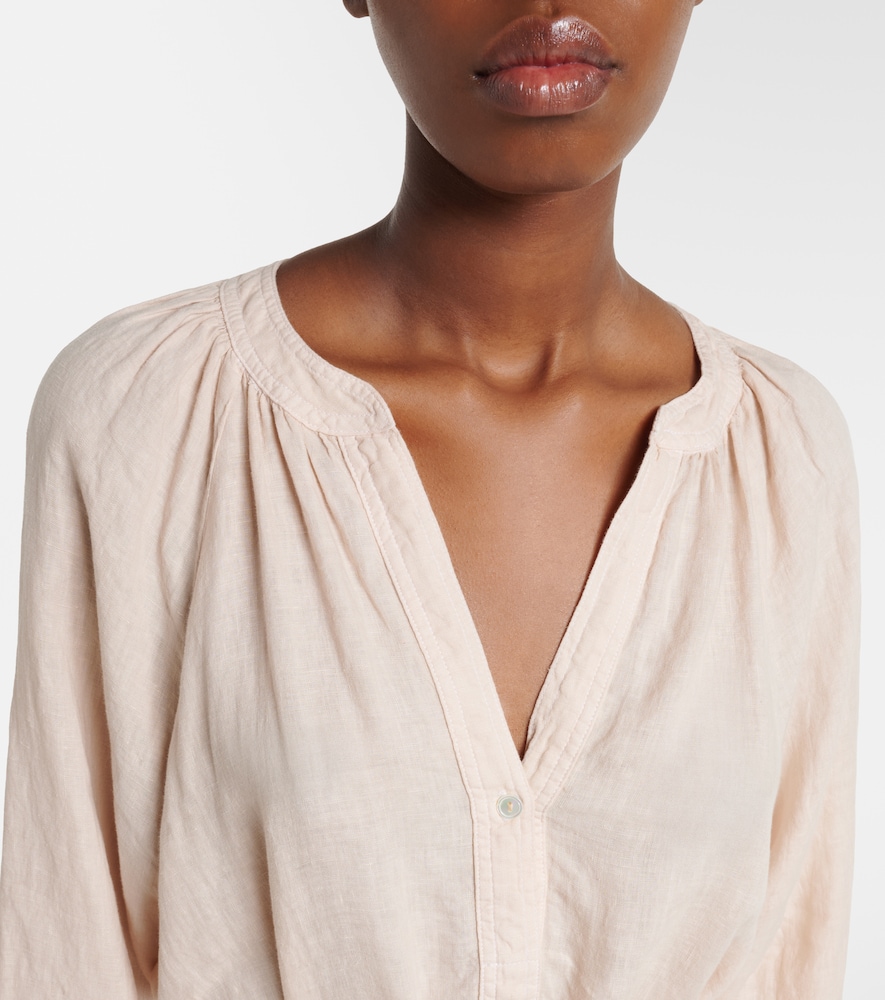 Dakota linen maxi dress