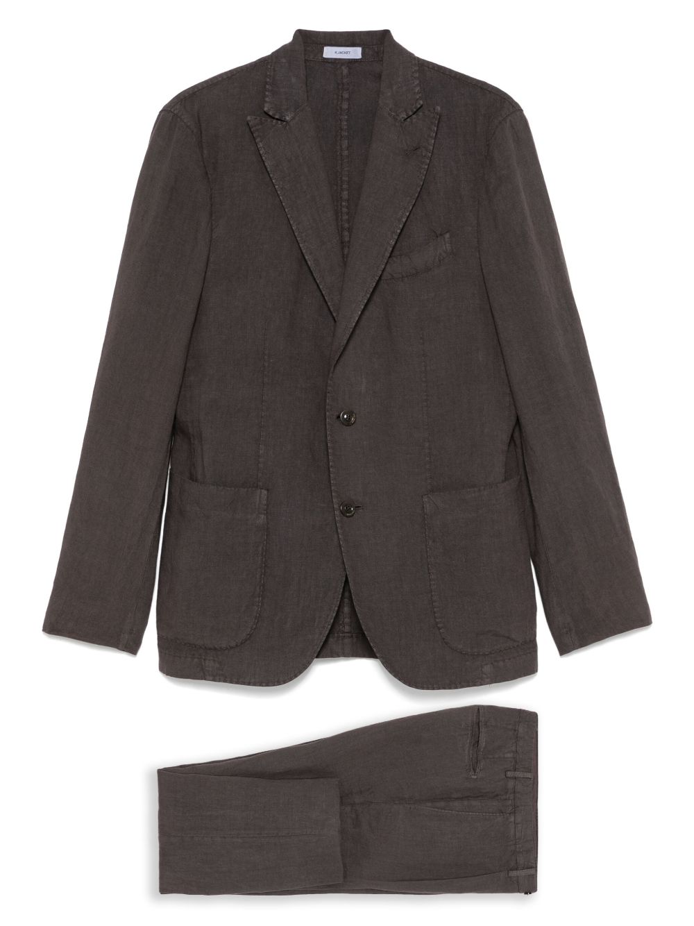 Boglioli linen suit - Brown
