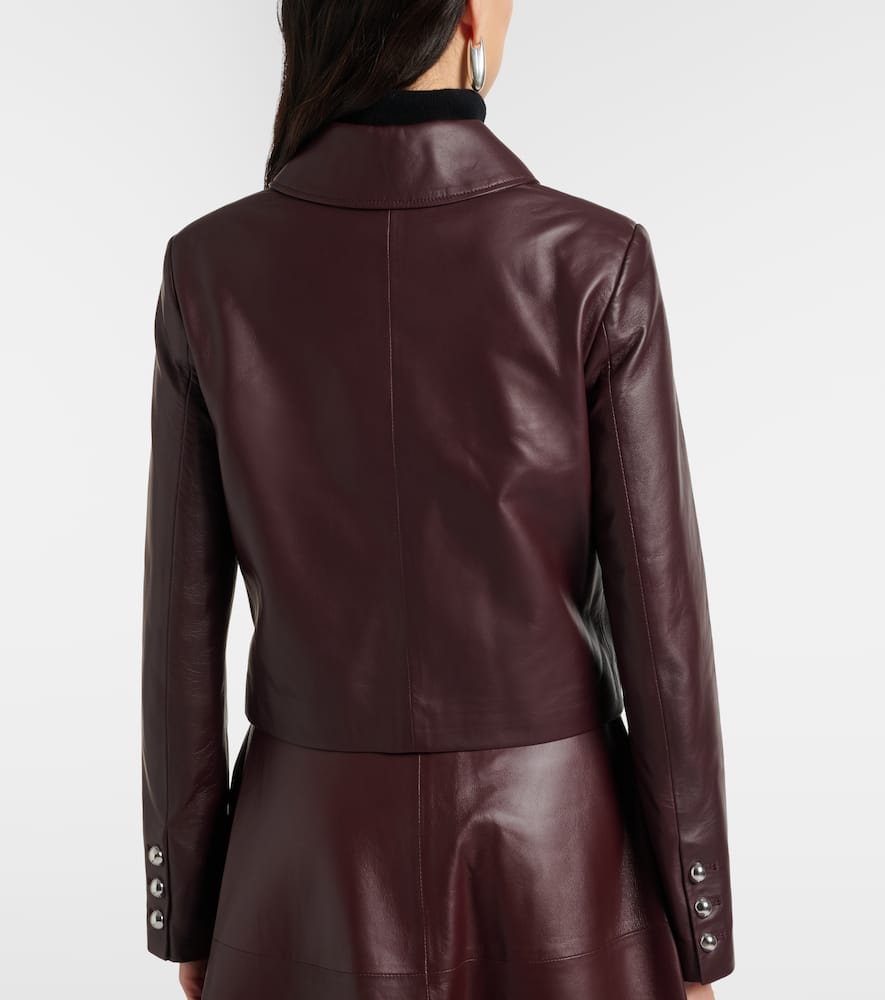 Leather jacket