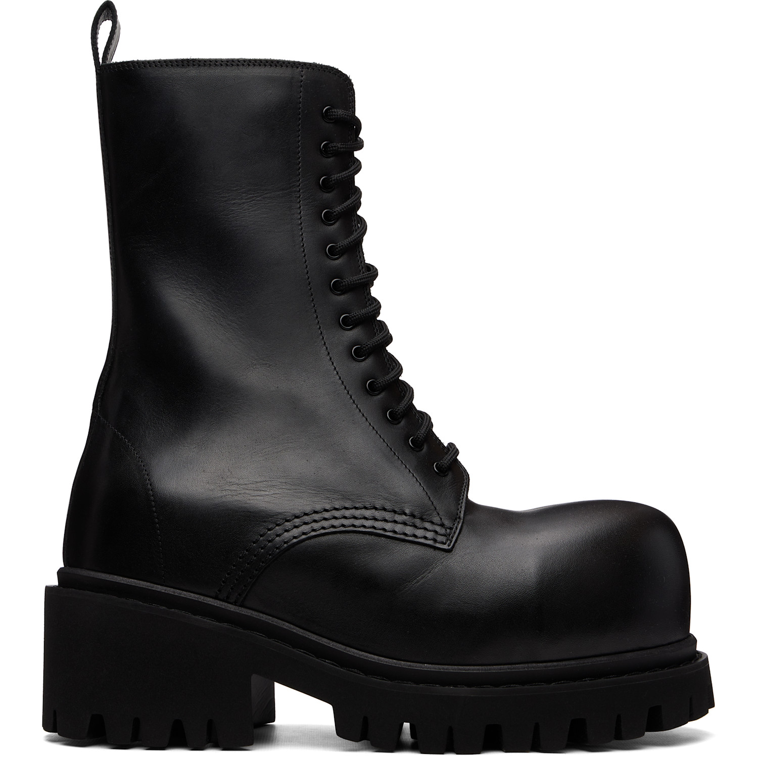 Black Stomper Boots
