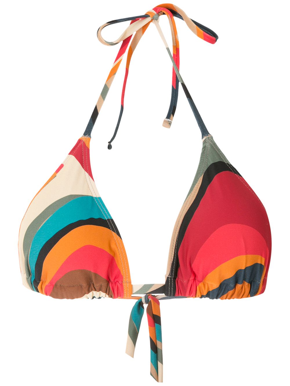 Iasmim printed bikini top - Multicolour