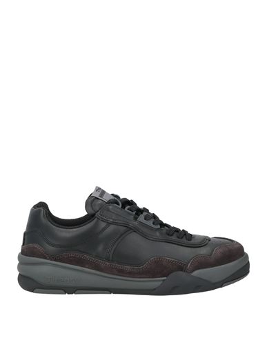 Man Sneakers Black Size 10 Leather