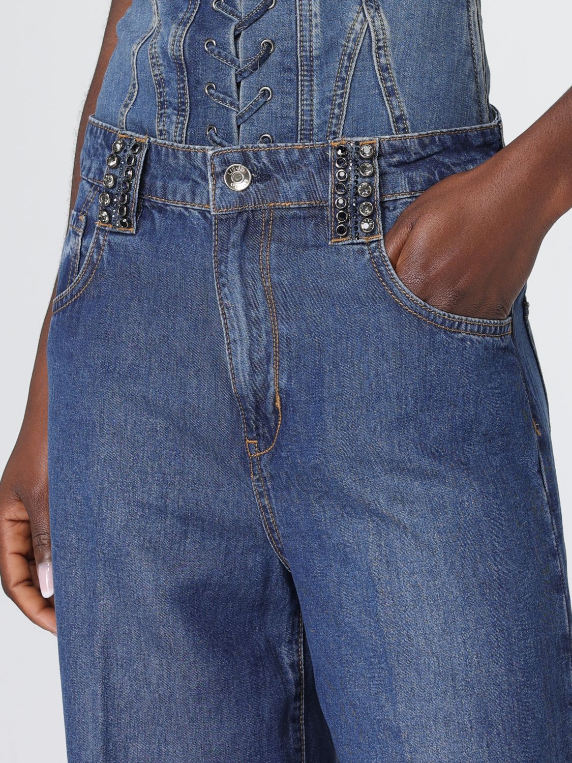 Jeans Woman color Denim