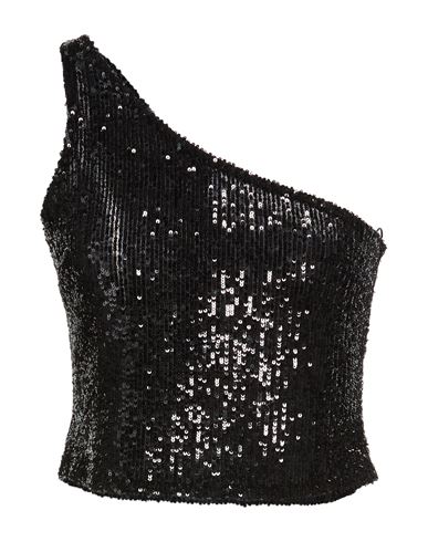 Woman Top Black Size M Polyester
