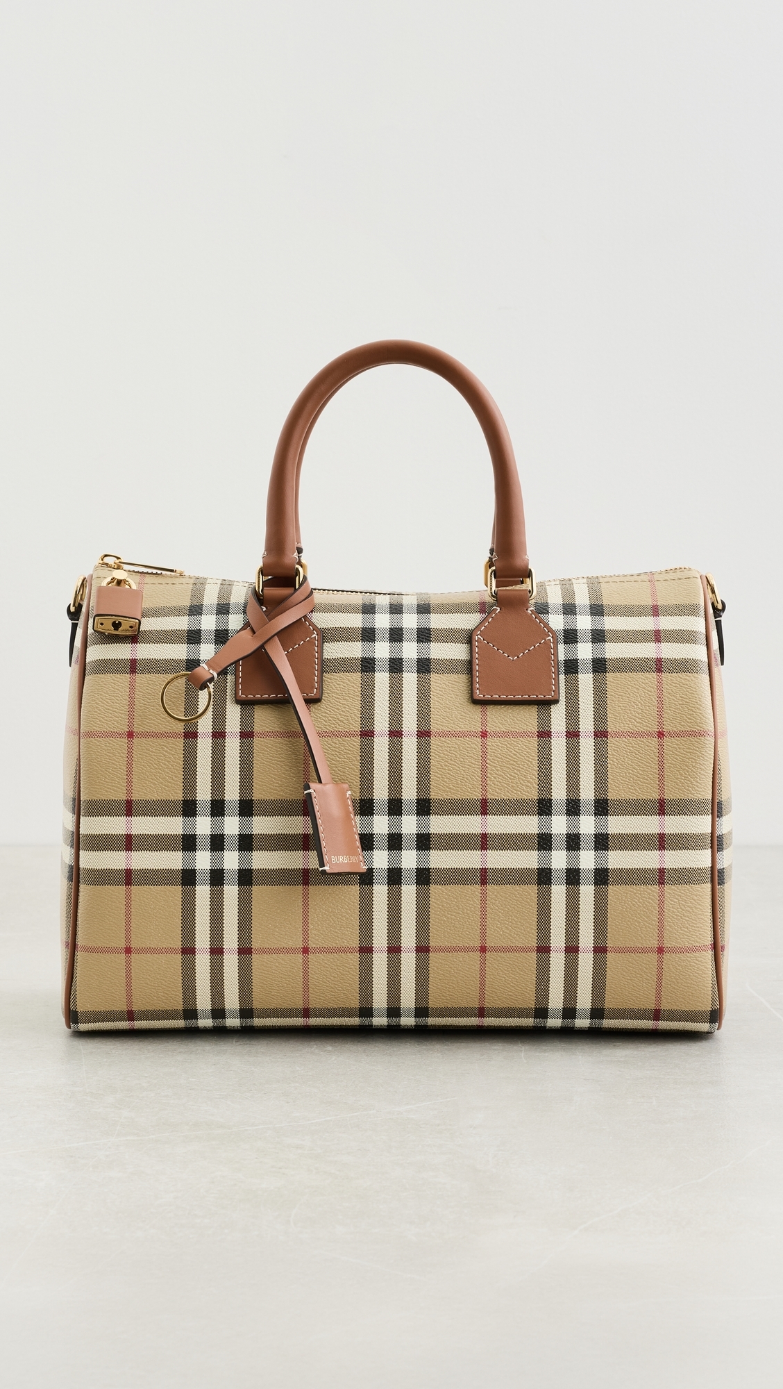 Medium Bowling Bag Vintage Check One Size