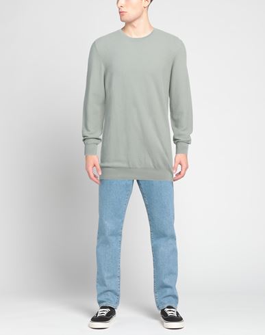 La Fileria Man Sweater Sage green Size 42 Cotton