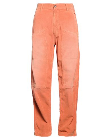Man Pants Orange Size 28 Cotton