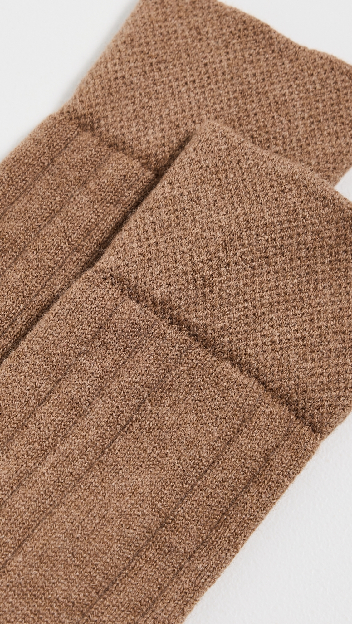 Pure 97 Cashmere Socks Chestnut One Size
