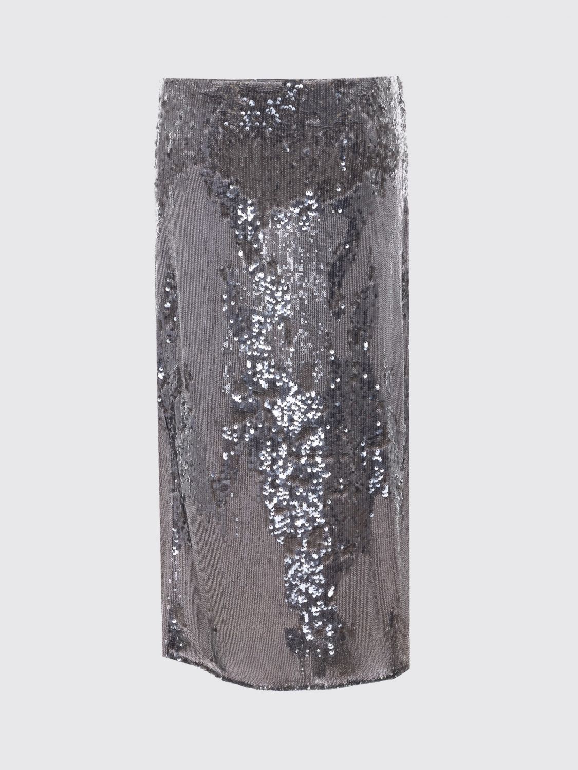 Skirt Woman color Silver